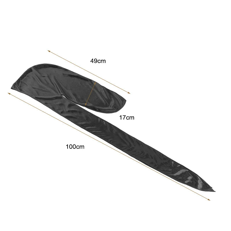Silky Two-Tone Longtail Durag