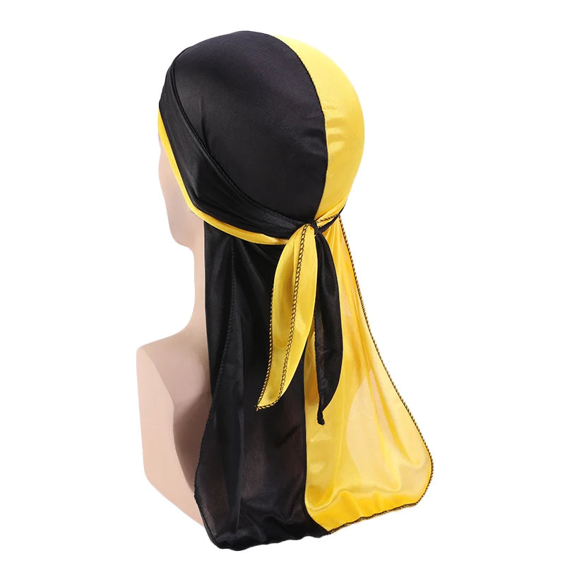 Silky Two-Tone Longtail Durag