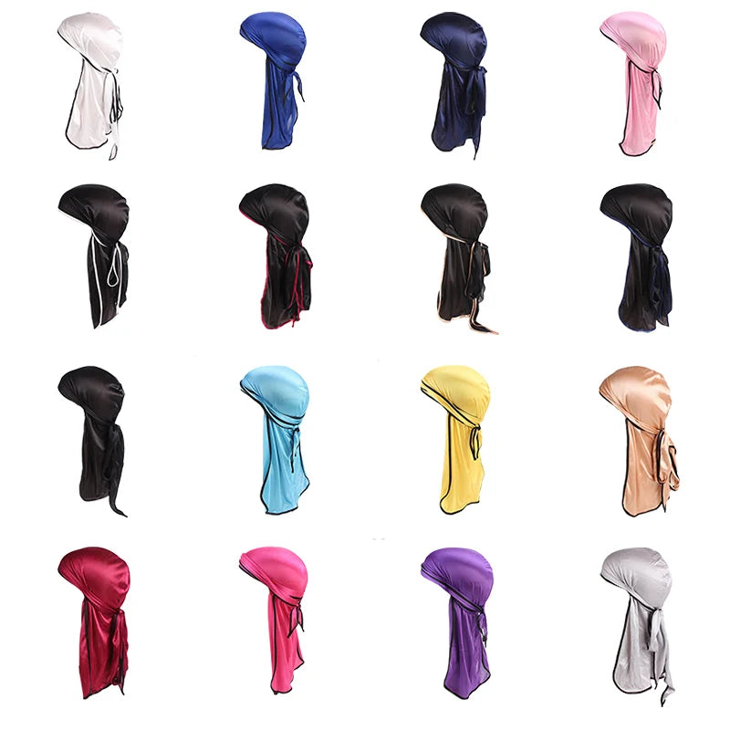Satin Two Tone Lining Durag 2-Pack
