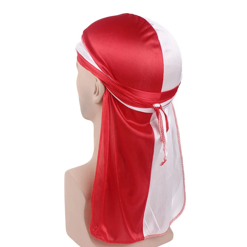 Silky Two-Tone Longtail Durag