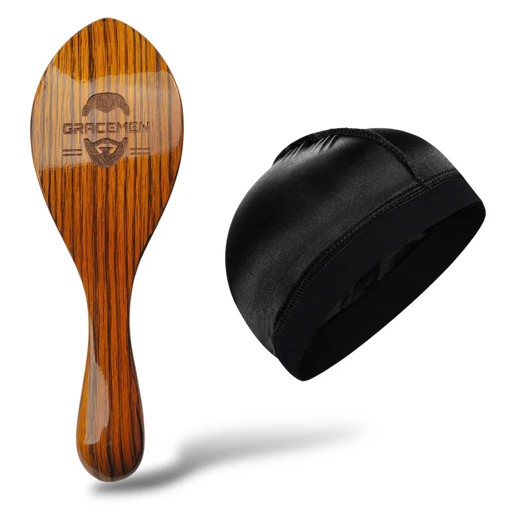 360 Wave Brush & Cap Set