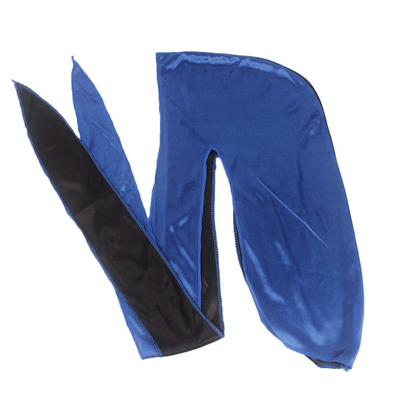Silky Two-Tone Longtail Durag