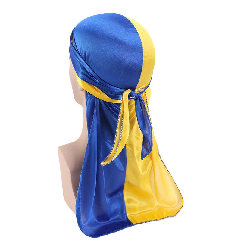 Silky Two-Tone Longtail Durag