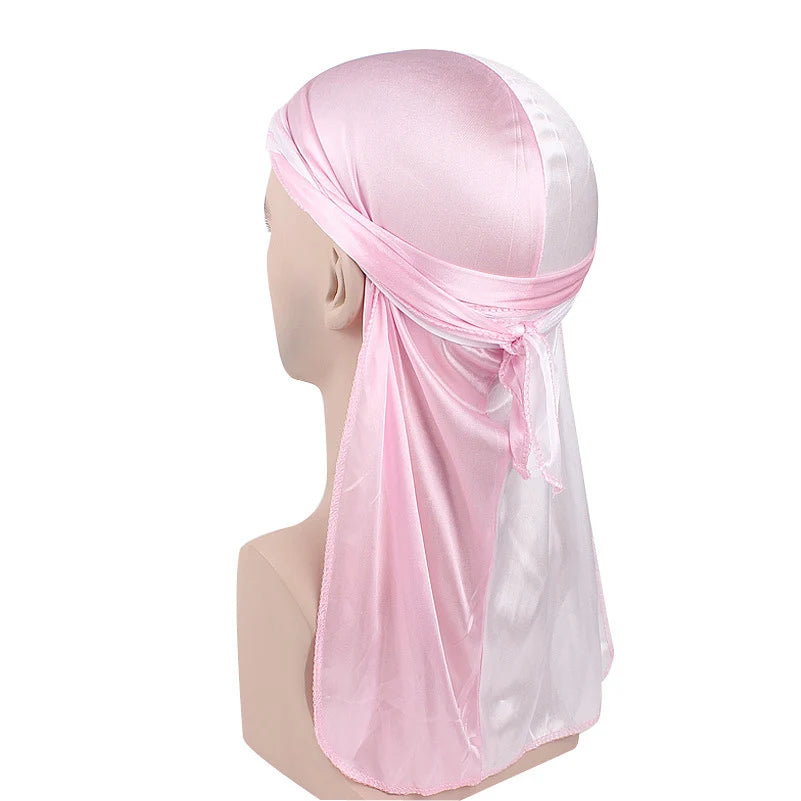 Silky Two-Tone Longtail Durag