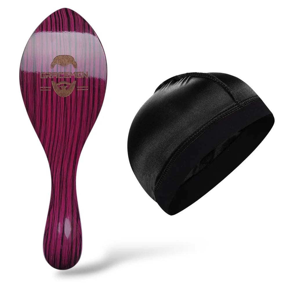 360 Wave Brush & Cap Set