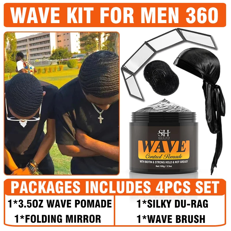 360 Wave Pomade Set
