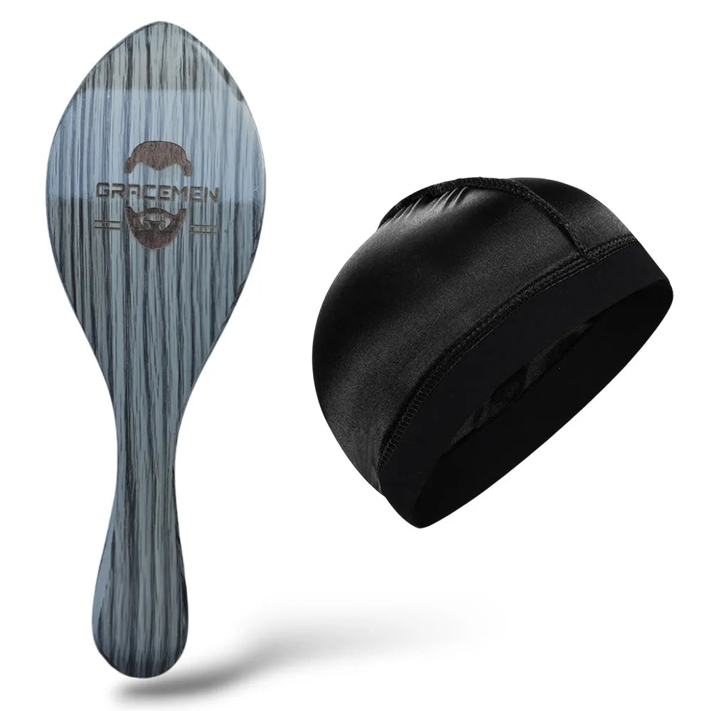 360 Wave Brush & Cap Set