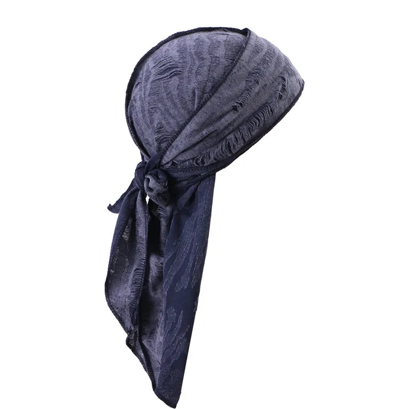 Street Style Distressed Durag