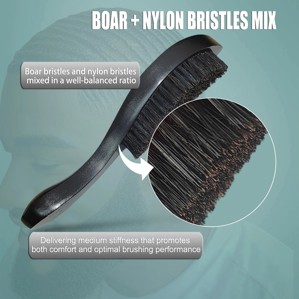 360 Wave Brush & Cap Set
