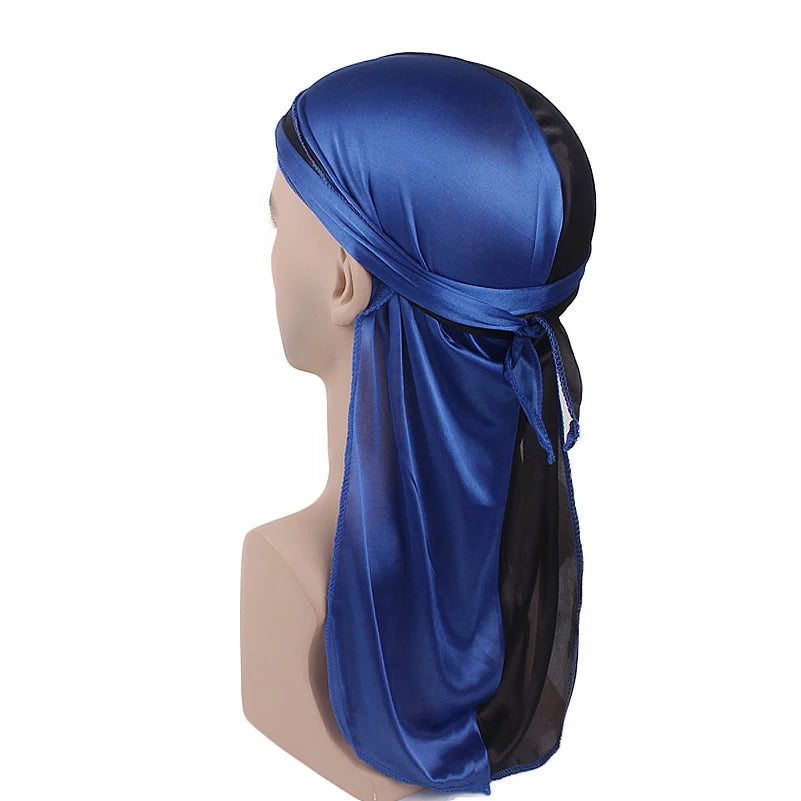 Silky Two-Tone Longtail Durag