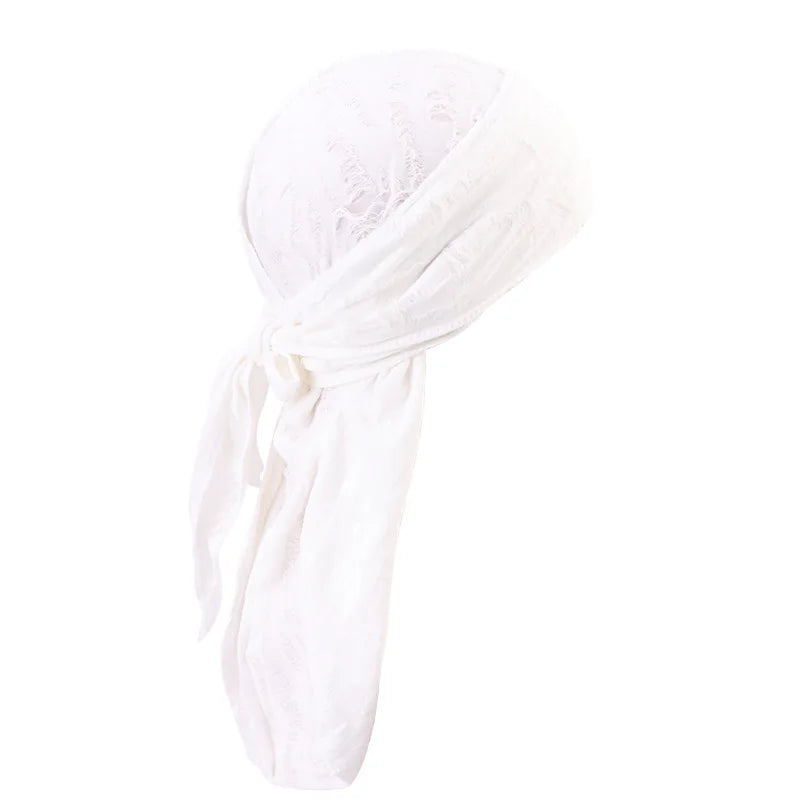 Street Style Distressed Durag