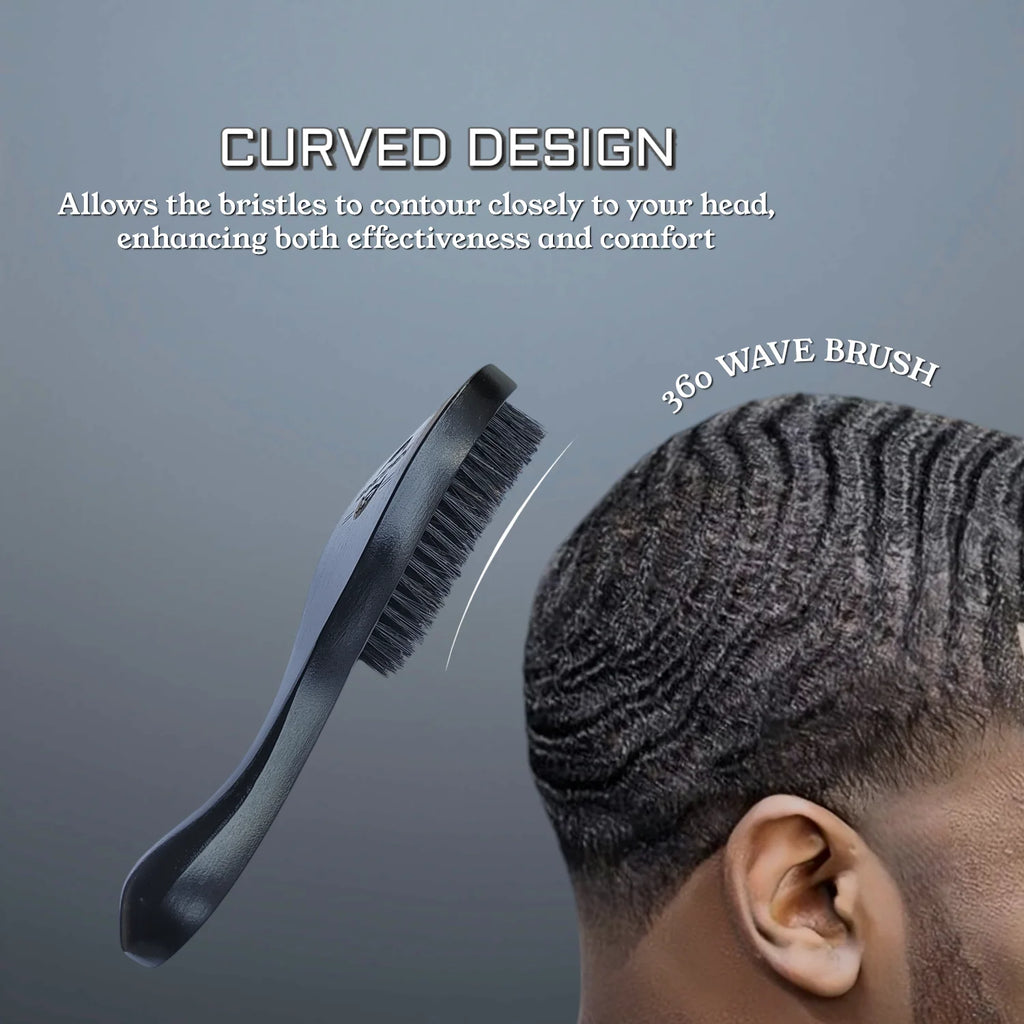 360 Wave Brush & Cap Set