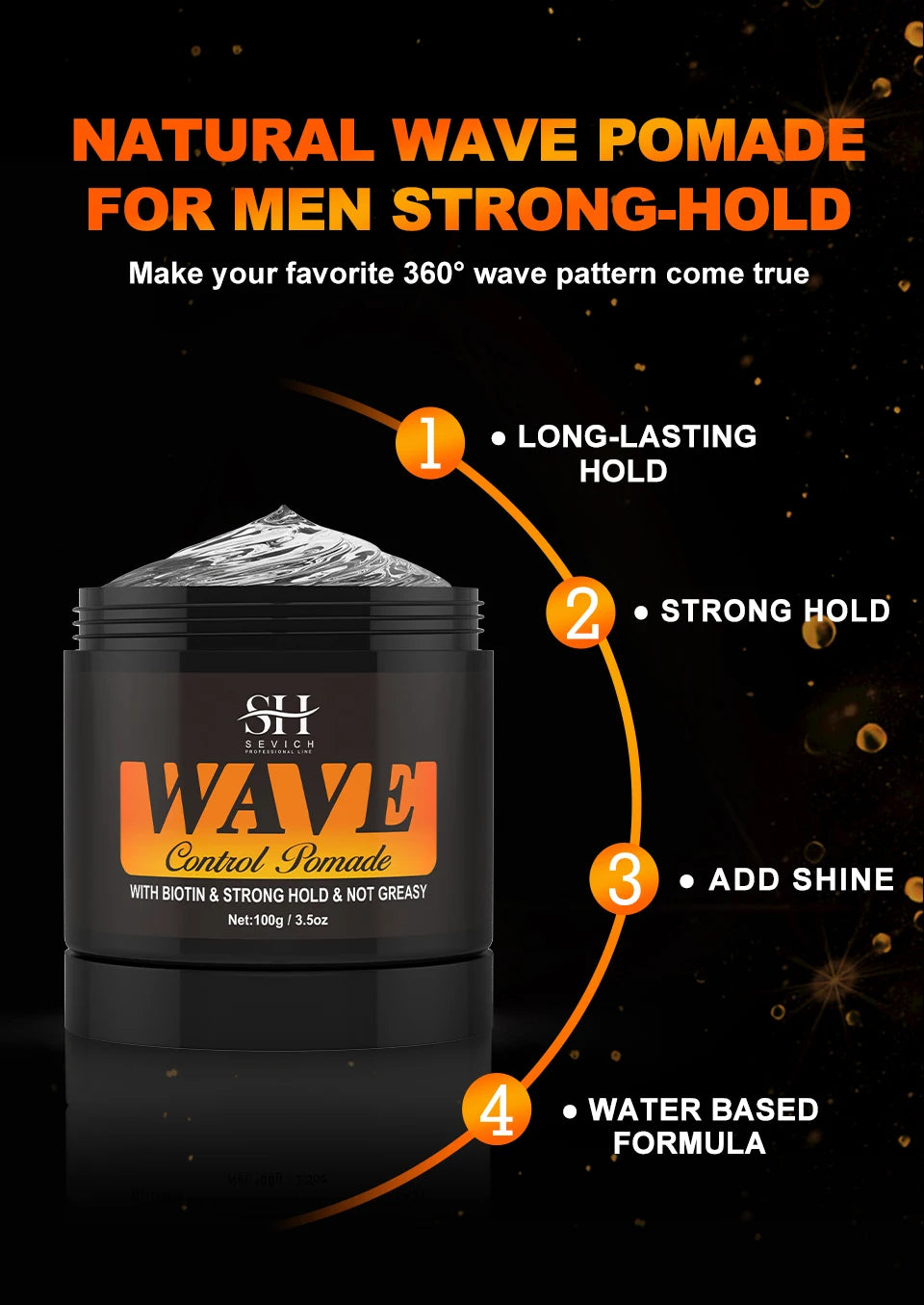 360 Wave Pomade Set